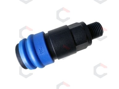 Greita jungtis žarnai 1/4" lizdas (išorinis sriegis) (O-20SM) Greita jungtis žarnai 1/4" lizdas (išorinis sriegis) (O-20SM)