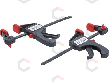 Greito veikimo užspaudimo spaustukų rinkinys | 105 mm | 2 vnt. (59812) Greito veikimo užspaudimo spaustukų rinkinys | 105 mm | 2 vnt. (59812)
