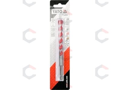 Grąžtas universalus su Hex 6.3 mm (1/4") galu | 12.0 mm (YT-44787) 2