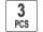 Pakopinių grąžtų rinkinys | titano danga | 4–32 mm | 3 vnt. (EB-4345) 8 Pakopinių grąžtų rinkinys | titano danga | 4–32 mm | 3 vnt. (EB-4345) 8