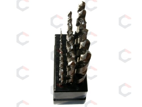 Grąžtų metalui rinkinys HSS | 1-13 mm | 25 vnt. (SK38215) 2 Grąžtų metalui rinkinys HSS | 1-13 mm | 25 vnt. (SK38215) 2