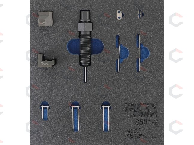 Grandinės kniedijimo rinkinio papildomas rinkinys | 3 mm Mercedes paskirstymo grandinėms (8501-2) Grandinės kniedijimo rinkinio papildomas rinkinys | 3 mm Mercedes paskirstymo grandinėms (8501-2)