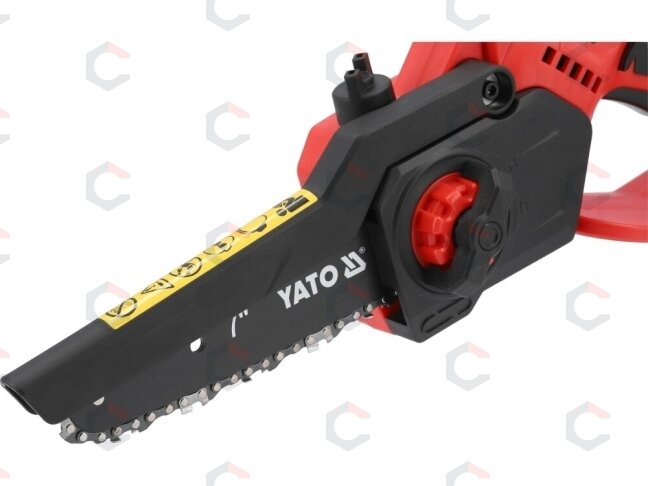 Grandininis pjūklas akumuliatorinis | 7″ | 18V + 2AH + kroviklis (YT-828133) 3 Grandininis pjūklas akumuliatorinis | 7″ | 18V + 2AH + kroviklis (YT-828133) 3