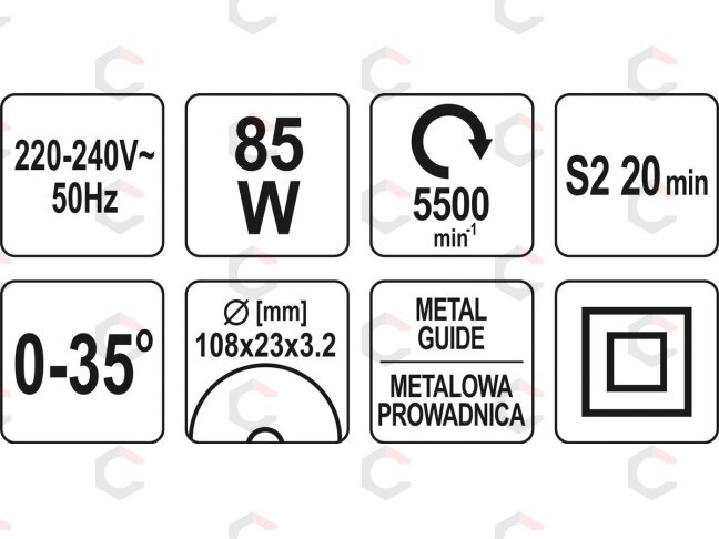 Grandinių galandymo staklės elektrinės (YT-84990) 6