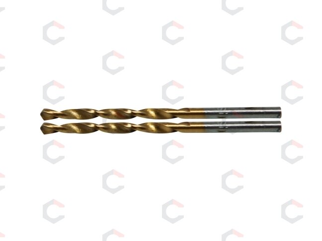 Grąžtai metalui | HSS-G | titano nitridas | 3,0 mm | 2 vnt. (2040-3) 1