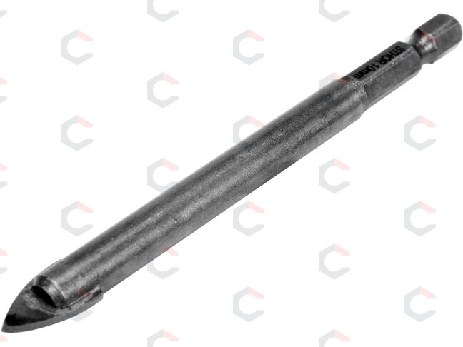 Grąžtas stiklui ir keramikai | 6.3 mm (1/4") galu | 10 mm (21705) 1 Grąžtas stiklui ir keramikai | 6.3 mm (1/4") galu | 10 mm (21705) 1