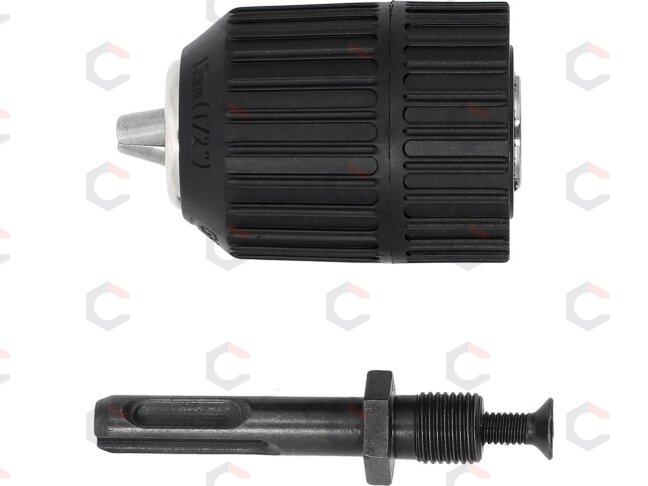 Grąžto griebtuvas be rakto | SDS-Plus adapteris | 1.5–13 mm | 1/2"-20UNF | Yato (YT-820305) 1 Grąžto griebtuvas be rakto | SDS-Plus adapteris | 1.5–13 mm | 1/2"-20UNF | Yato (YT-820305) 1