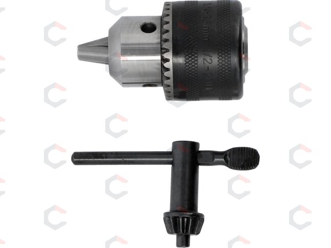 Grąžto griebtuvas su raktu | 1.5–13 mm | sriegis 1/2"-20UNF | Yato (YT-820301) 1 Grąžto griebtuvas su raktu | 1.5–13 mm | sriegis 1/2"-20UNF | Yato (YT-820301) 1