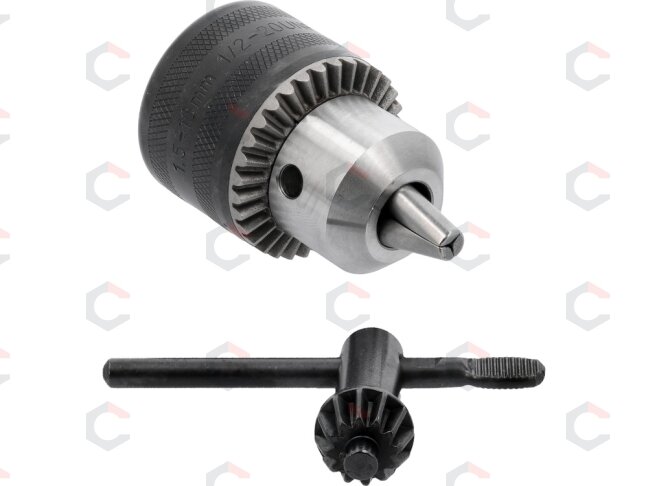 Grąžto griebtuvas su raktu | 1.5–13 mm | sriegis 1/2"-20UNF | Yato (YT-820301) Grąžto griebtuvas su raktu | 1.5–13 mm | sriegis 1/2"-20UNF | Yato (YT-820301)