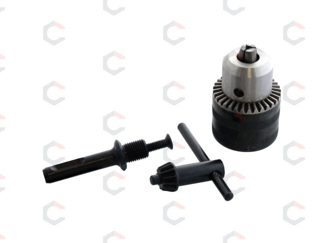 Grąžto griebtuvas su raktu, 1,5-13mm, 1/2"-20UNF ir SDS adapteriu (SK9937V) 1 Grąžto griebtuvas su raktu, 1,5-13mm, 1/2"-20UNF ir SDS adapteriu (SK9937V) 1
