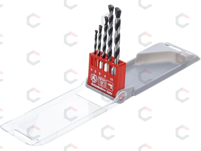 Grąžtų betonui rinkinys | 4-10 mm | 5 vnt. (50816) 2 Grąžtų betonui rinkinys | 4-10 mm | 5 vnt. (50816) 2