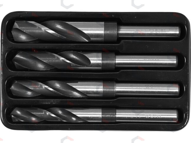 Grąžtų metalui rinkinys | 14 - 16 - 18 - 20 mm | 4 vnt. (YT-44625) Grąžtų metalui rinkinys | 14 - 16 - 18 - 20 mm | 4 vnt. (YT-44625)