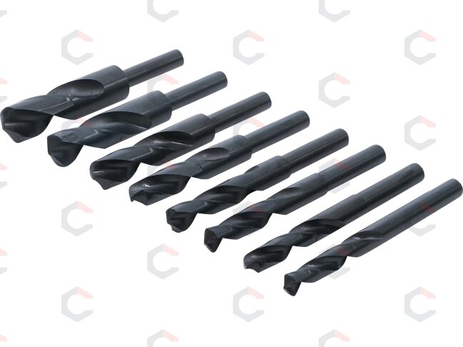 Grąžtų metalui rinkinys HSS | 13 - 25 mm | 8 vnt. (2019) 2