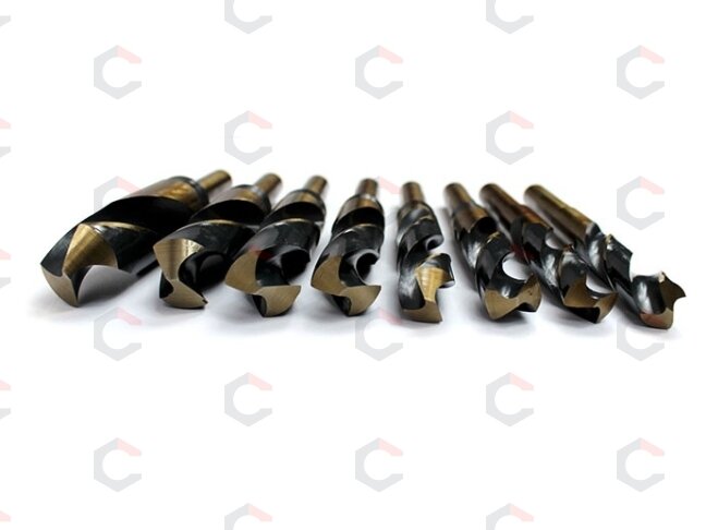 Grąžtų metalui rinkinys | HSS+Co | 14-25.5 mm | 8 vnt. (SK2008) 4 Grąžtų metalui rinkinys | HSS+Co | 14-25.5 mm | 8 vnt. (SK2008) 4
