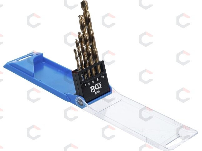 Grąžtų rinkinys | Cobalt-HSS | HSS | 4 - 10 mm | 5 vnt. (2795) 2 Grąžtų rinkinys | Cobalt-HSS | HSS | 4 - 10 mm | 5 vnt. (2795) 2