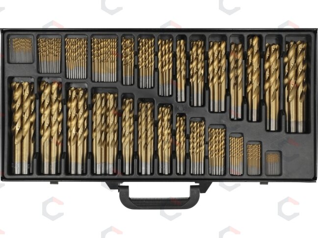 Grąžtų rinkinys metalui | 1.0 - 13 mm | 300 vnt. (YT-44595) 2 Grąžtų rinkinys metalui | 1.0 - 13 mm | 300 vnt. (YT-44595) 2