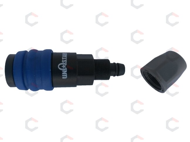 Greita jungtis 10mm (lizdas) PROFI su fiksatoriumi (O-40SP) Greita jungtis 10mm (lizdas) PROFI su fiksatoriumi (O-40SP)