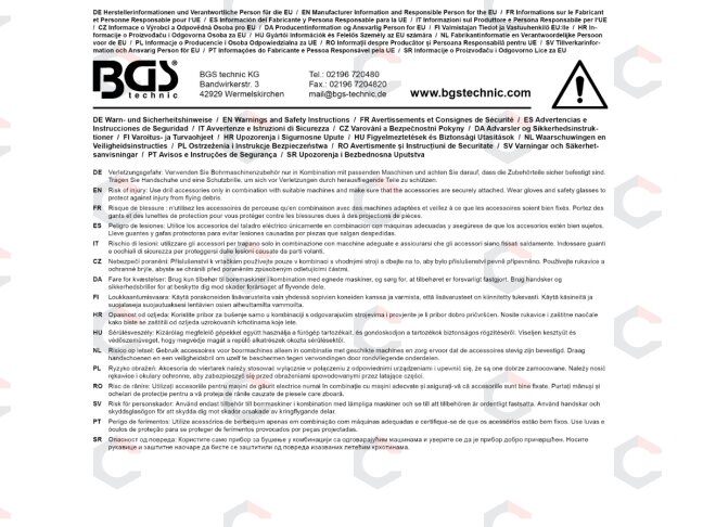 Greito užspaudimo griebtuvas | metalinis | 6,3 mm (1/4") x 20 UNF | 0,8–10 mm (74469) 5 Greito užspaudimo griebtuvas | metalinis | 6,3 mm (1/4") x 20 UNF | 0,8–10 mm (74469) 5