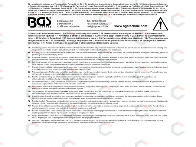 Greito užspaudimo griebtuvas | metalinė versija | 6,3 mm (1/4") antgalis x 20 UNF | 1.5 - 13 mm (74470) 5 Greito užspaudimo griebtuvas | metalinė versija | 6,3 mm (1/4") antgalis x 20 UNF | 1.5 - 13 mm (74470) 5