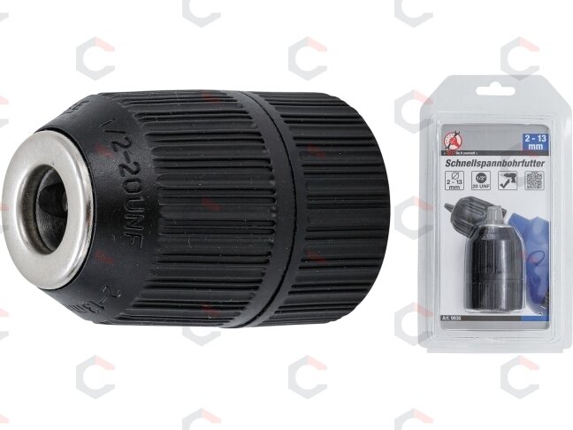 Greito veikimo griebtuvas | 2 - 13 mm | 1/2" x 20 UNF (9936) 3