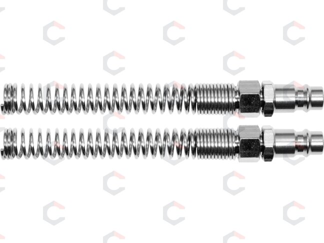 Greitos jungtys žarnai (kištukai) su spyruoklėmis 5x8 mm, 2 vnt. (YT-24102)