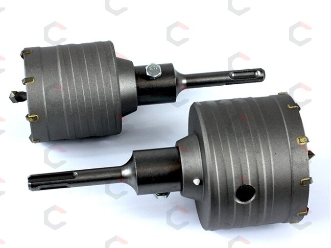 Gręžimo karūnų rinkinys SDS Plus | 65 mm + 80 mm | 2 vnt. (ES20442) 2 Gręžimo karūnų rinkinys SDS Plus | 65 mm + 80 mm | 2 vnt. (ES20442) 2