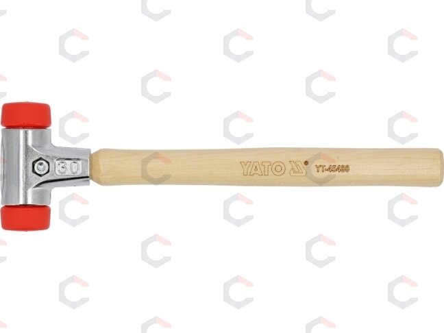 Grindinio plaktukas | hickory rankena | Ø 30 mm | 522 g (YT-45480) Grindinio plaktukas | hickory rankena | Ø 30 mm | 522 g (YT-45480)