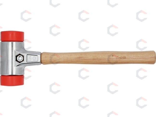 Grindinio plaktukas | hickory rankena | Ø 60 mm | 1390 g (YT-45483) Grindinio plaktukas | hickory rankena | Ø 60 mm | 1390 g (YT-45483)