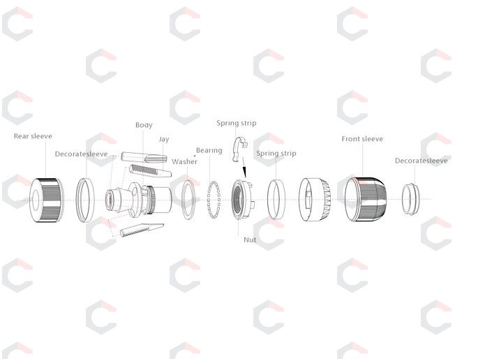Griebtuvas grąžtui be rakto su rakinimo sistema, pusiau metalinis 2-13mm, 1/2"-20UNF (ES-790872) 1 Griebtuvas grąžtui be rakto su rakinimo sistema, pusiau metalinis 2-13mm, 1/2"-20UNF (ES-790872) 1