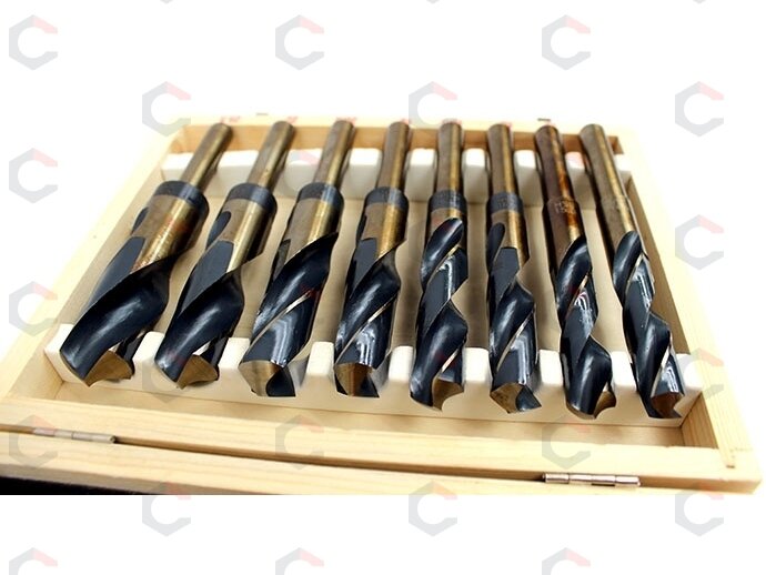 Grąžtų metalui rinkinys | HSS+Co | 14-25.5 mm | 8 vnt. (SK2008) 1 Grąžtų metalui rinkinys | HSS+Co | 14-25.5 mm | 8 vnt. (SK2008) 1