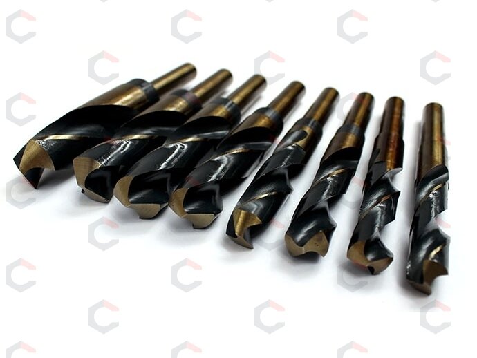 Grąžtų metalui rinkinys | HSS+Co | 14-25.5 mm | 8 vnt. (SK2008) 2 Grąžtų metalui rinkinys | HSS+Co | 14-25.5 mm | 8 vnt. (SK2008) 2