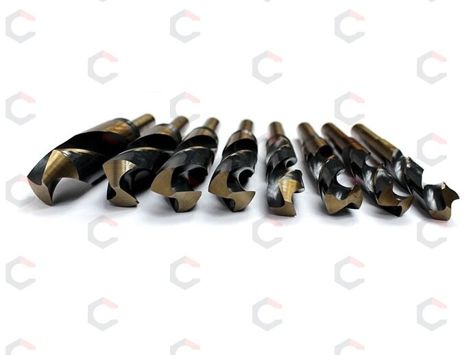 Grąžtų metalui rinkinys | HSS+Co | 14-25.5 mm | 8 vnt. (SK2008) 4 Grąžtų metalui rinkinys | HSS+Co | 14-25.5 mm | 8 vnt. (SK2008) 4