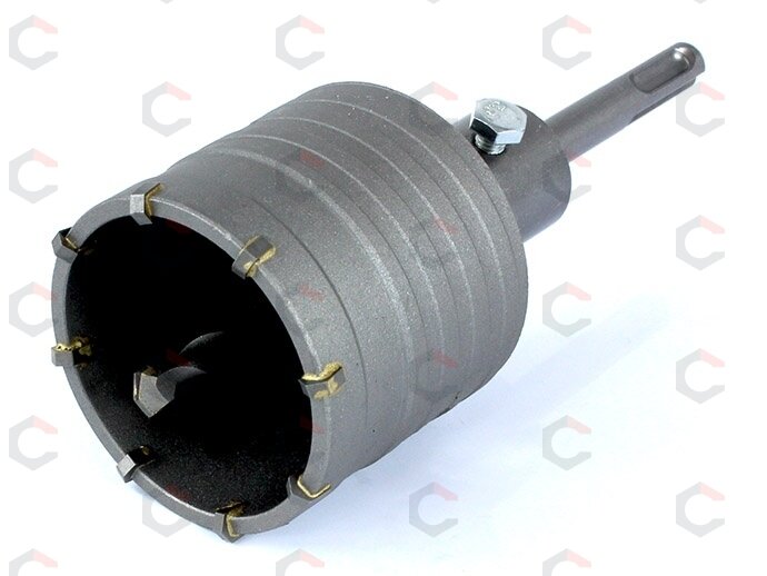 Gręžimo karūnų rinkinys SDS Plus | 65 mm + 80 mm | 2 vnt. (ES20442) 3 Gręžimo karūnų rinkinys SDS Plus | 65 mm + 80 mm | 2 vnt. (ES20442) 3