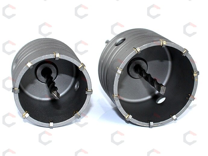 Gręžimo karūnų rinkinys SDS Plus | 65 mm + 80 mm | 2 vnt. (ES20442) Gręžimo karūnų rinkinys SDS Plus | 65 mm + 80 mm | 2 vnt. (ES20442)