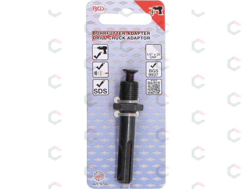 Griebtuvo adapteris | 1/2" UNF | SDS (9766) 1