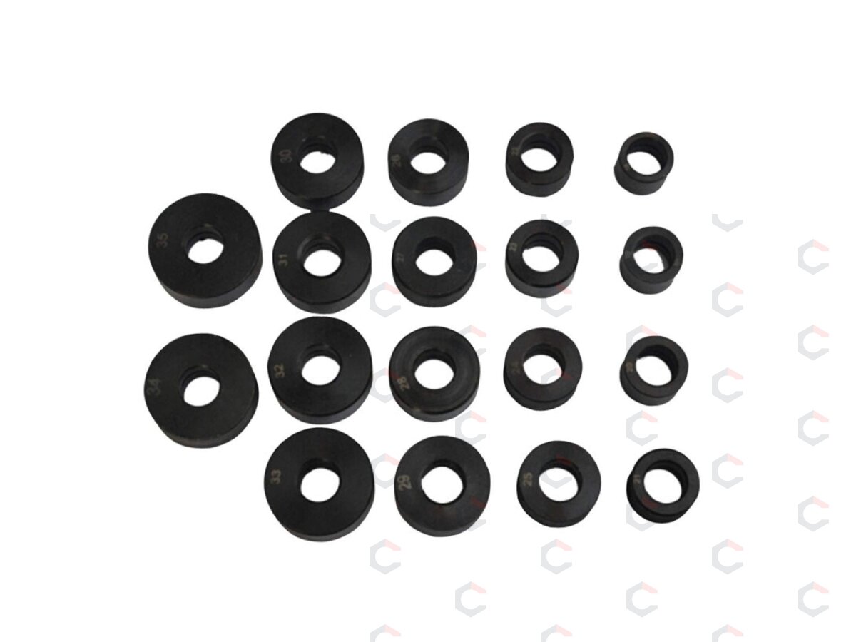 Guolių ir sandariklių presavimo rinkinys | 18–74 mm | 52 vnt. (SK1352) 3 Guolių ir sandariklių presavimo rinkinys | 18–74 mm | 52 vnt. (SK1352) 3