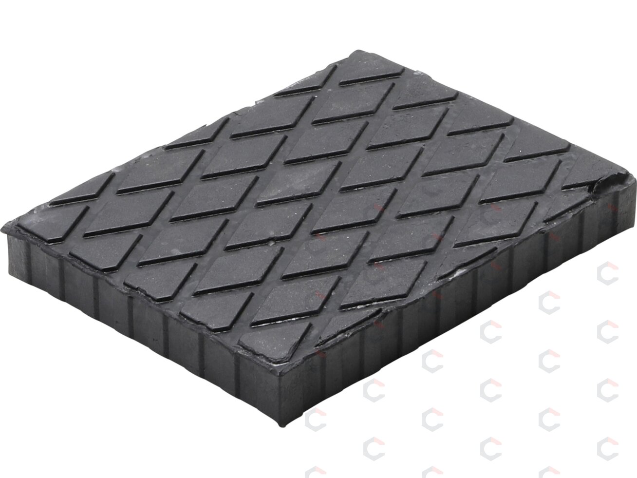 Guminis padas | auto keltuvams | 160 x 120 x 20 mm (6481) Guminis padas | auto keltuvams | 160 x 120 x 20 mm (6481)
