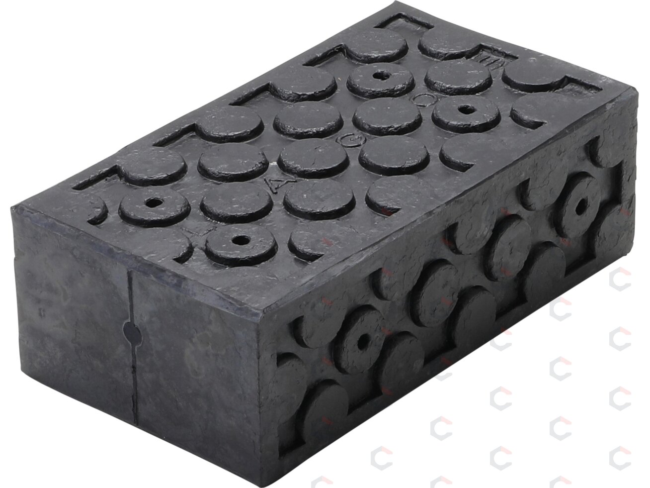 Guminis padas | auto keltuvams | 180 x 100 x 60 mm (6479)