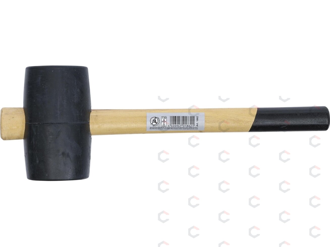 Guminis plaktukas | Galvos skersmuo 64 mm | 660 g (1862) 2 Guminis plaktukas | Galvos skersmuo 64 mm | 660 g (1862) 2