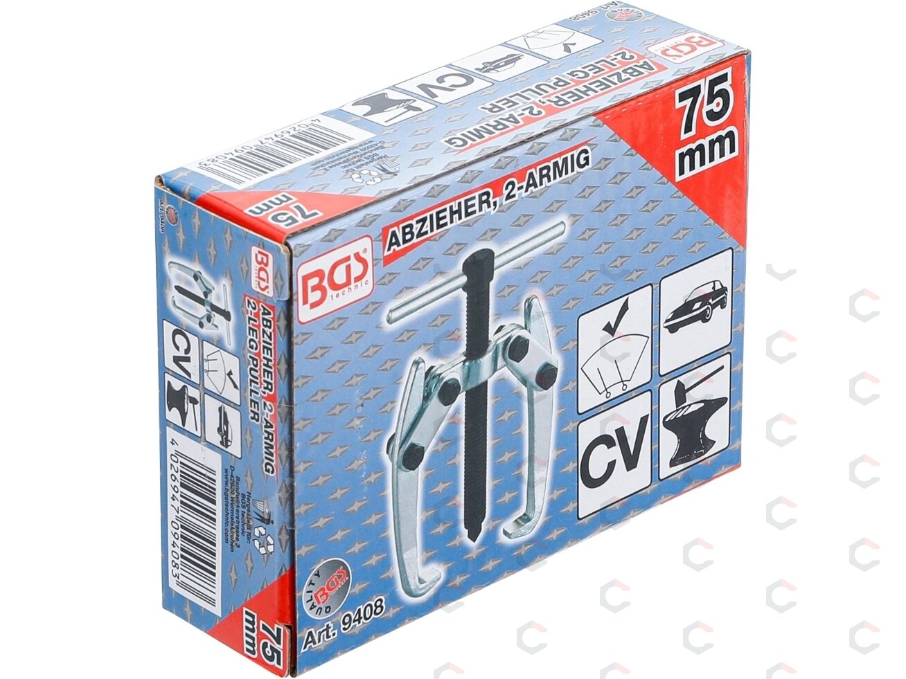 Išorinis / vidinis nuėmėjas, 2-kojis | maks. 75 mm (9408) 3 Išorinis / vidinis nuėmėjas, 2-kojis | maks. 75 mm (9408) 3