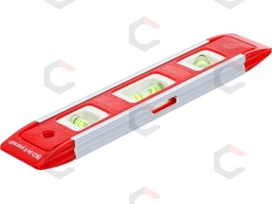 Gulsčiukas torpedo | su magnetu | 3 akutės | 230 mm (50868) Gulsčiukas torpedo | su magnetu | 3 akutės | 230 mm (50868)