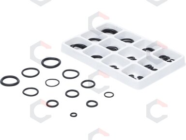 Guminių tarpinių / manžetų asortimentas | Ø 5-20 mm | 50 vnt. (8131) Guminių tarpinių / manžetų asortimentas | Ø 5-20 mm | 50 vnt. (8131)