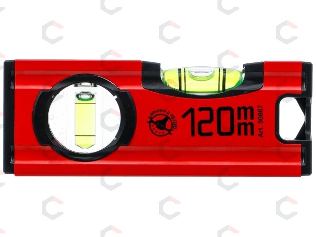 Gulsčiukas aliumininis | 120 mm (50867) 2 Gulsčiukas aliumininis | 120 mm (50867) 2