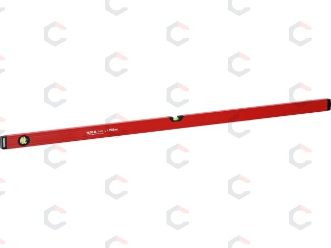 Gulsčiukas aliuminis | BOX level | 1500 mm | su rankenėlėmis (YT-30105) Gulsčiukas aliuminis | BOX level | 1500 mm | su rankenėlėmis (YT-30105)