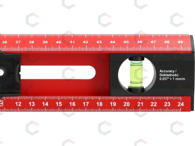 Gulsčiukas elektrikams | aliuminio profilis | 500 mm (YT-30329) 4 Gulsčiukas elektrikams | aliuminio profilis | 500 mm (YT-30329) 4