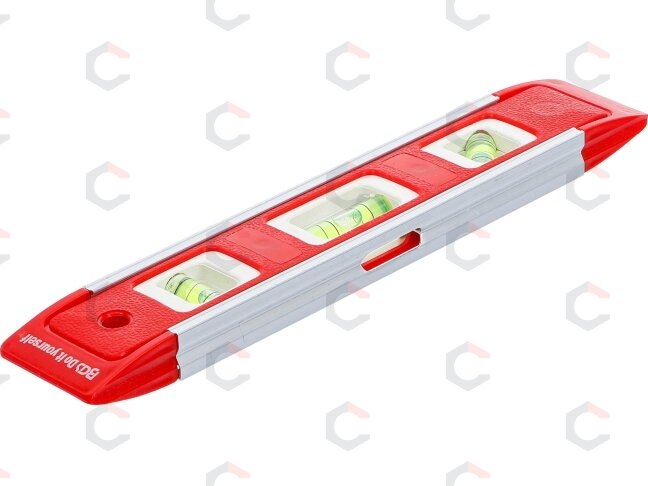 Gulsčiukas torpedo | su magnetu | 3 akutės | 230 mm (50868) Gulsčiukas torpedo | su magnetu | 3 akutės | 230 mm (50868)