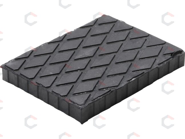 Guminis padas | auto keltuvams | 160 x 120 x 20 mm (6481) Guminis padas | auto keltuvams | 160 x 120 x 20 mm (6481)