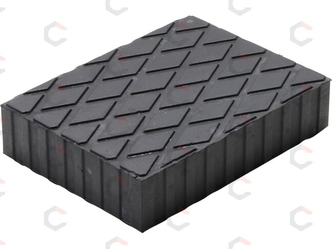 Guminis padas | auto keltuvams | 160 x 120 x 35 mm (6480) Guminis padas | auto keltuvams | 160 x 120 x 35 mm (6480)
