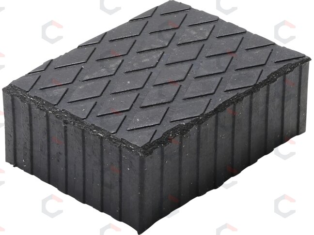 Guminis padas | auto keltuvams | 160 x 120 x 60 mm (6484) Guminis padas | auto keltuvams | 160 x 120 x 60 mm (6484)