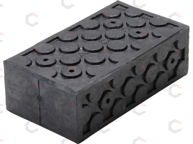 Guminis padas | auto keltuvams | 180 x 100 x 60 mm (6479) Guminis padas | auto keltuvams | 180 x 100 x 60 mm (6479)